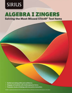 Sirius Algebra I Zingers SE