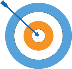 target w arrow