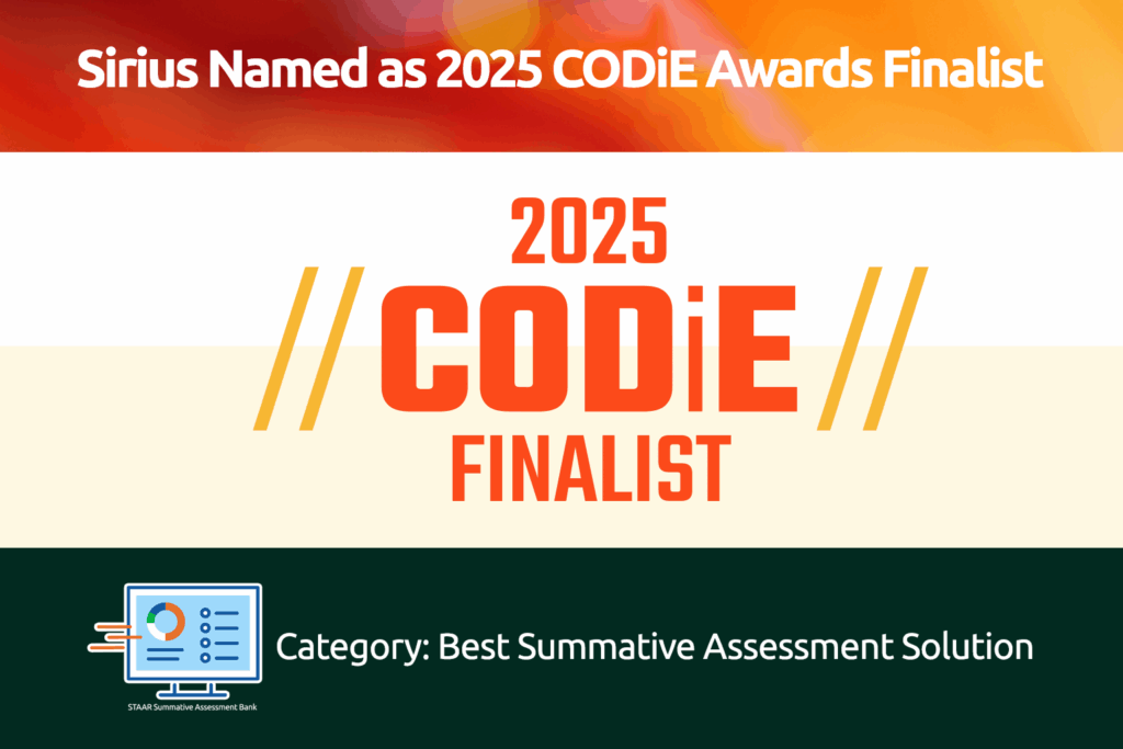 STAAR Summative Assessment Bank Named As Finalist in 2025 CODiE Awards ...